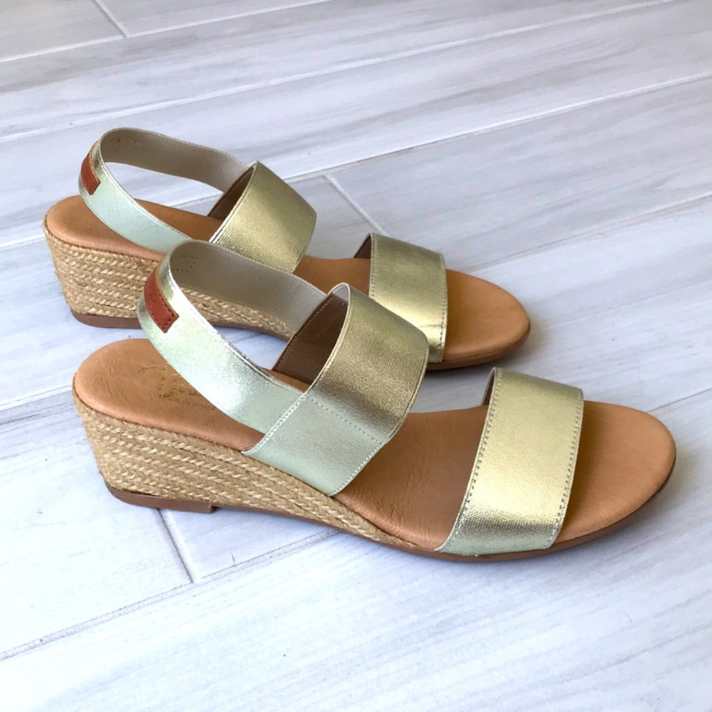 Pinaz slip on espadrille wedges